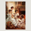 Christmas morning - Affiche A4 – Image 2