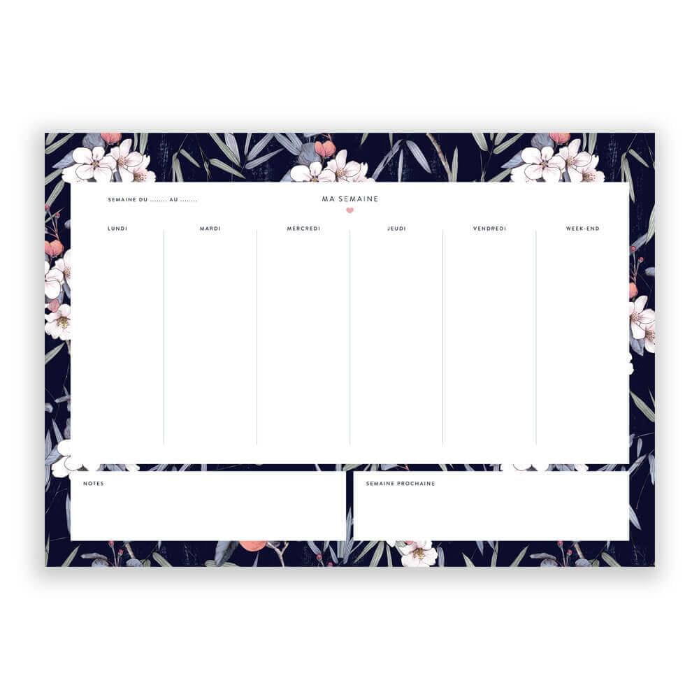 Mademoiselle Betty - Semainier