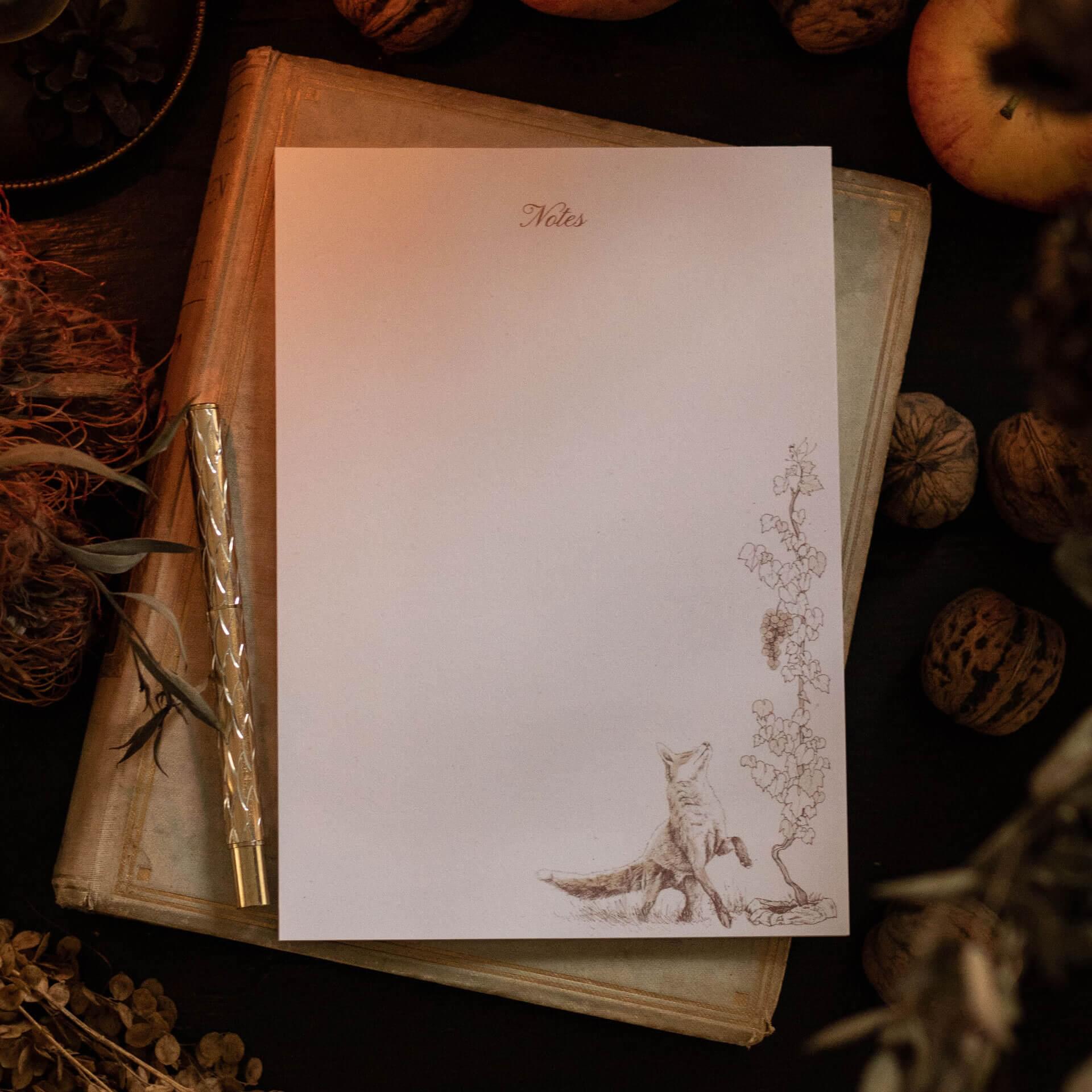 BLOC-NOTES TOD - THE FOX & THE HOUND