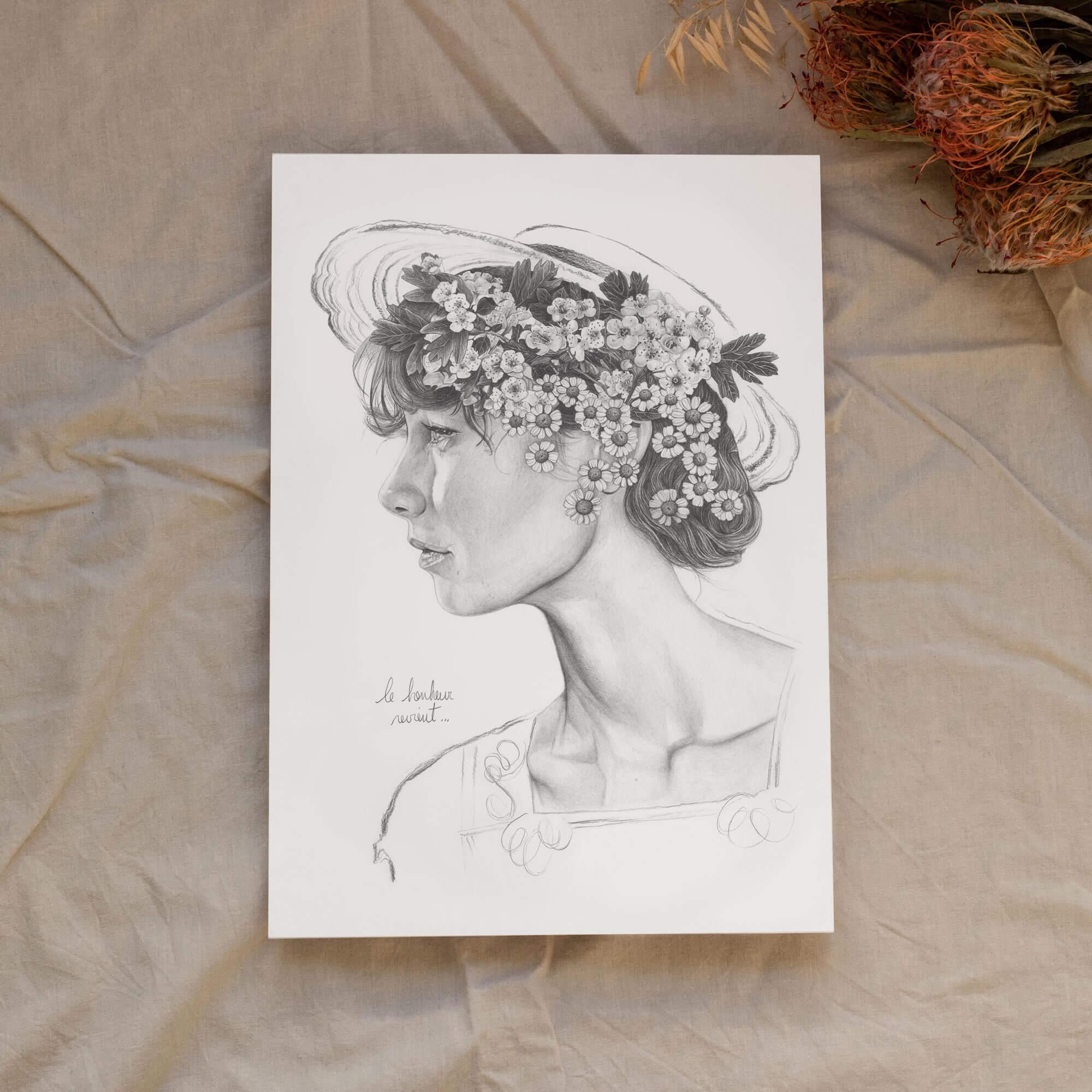 Le Bonheur revient - Affiche A4