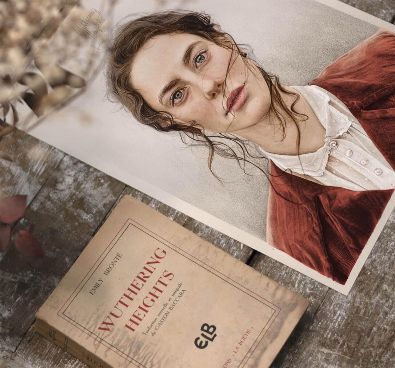 Wuthering Heights couleur - Affiche A4 – Image 3