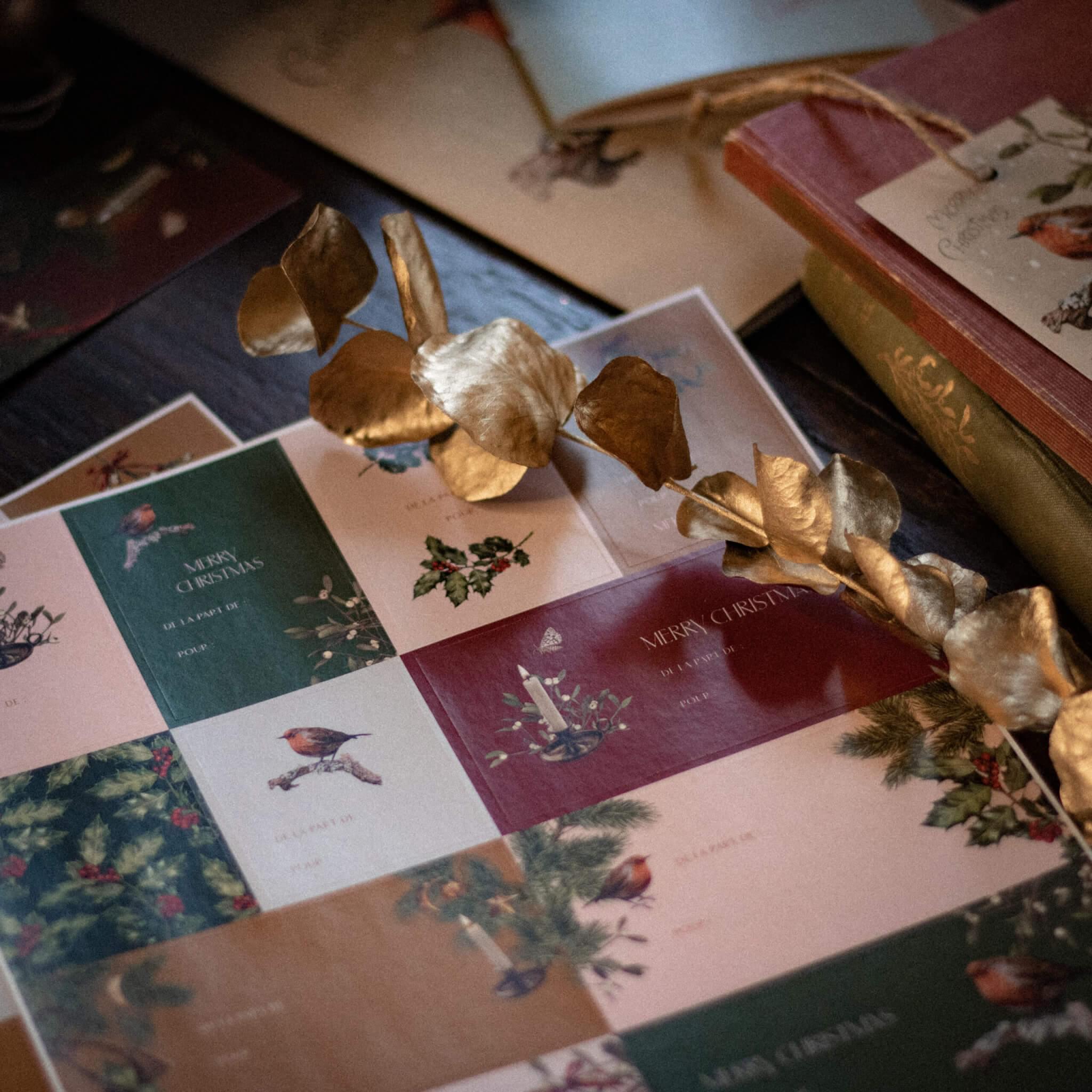 Lot de 3 planches de stickers "Charles Dickens" – Image 2