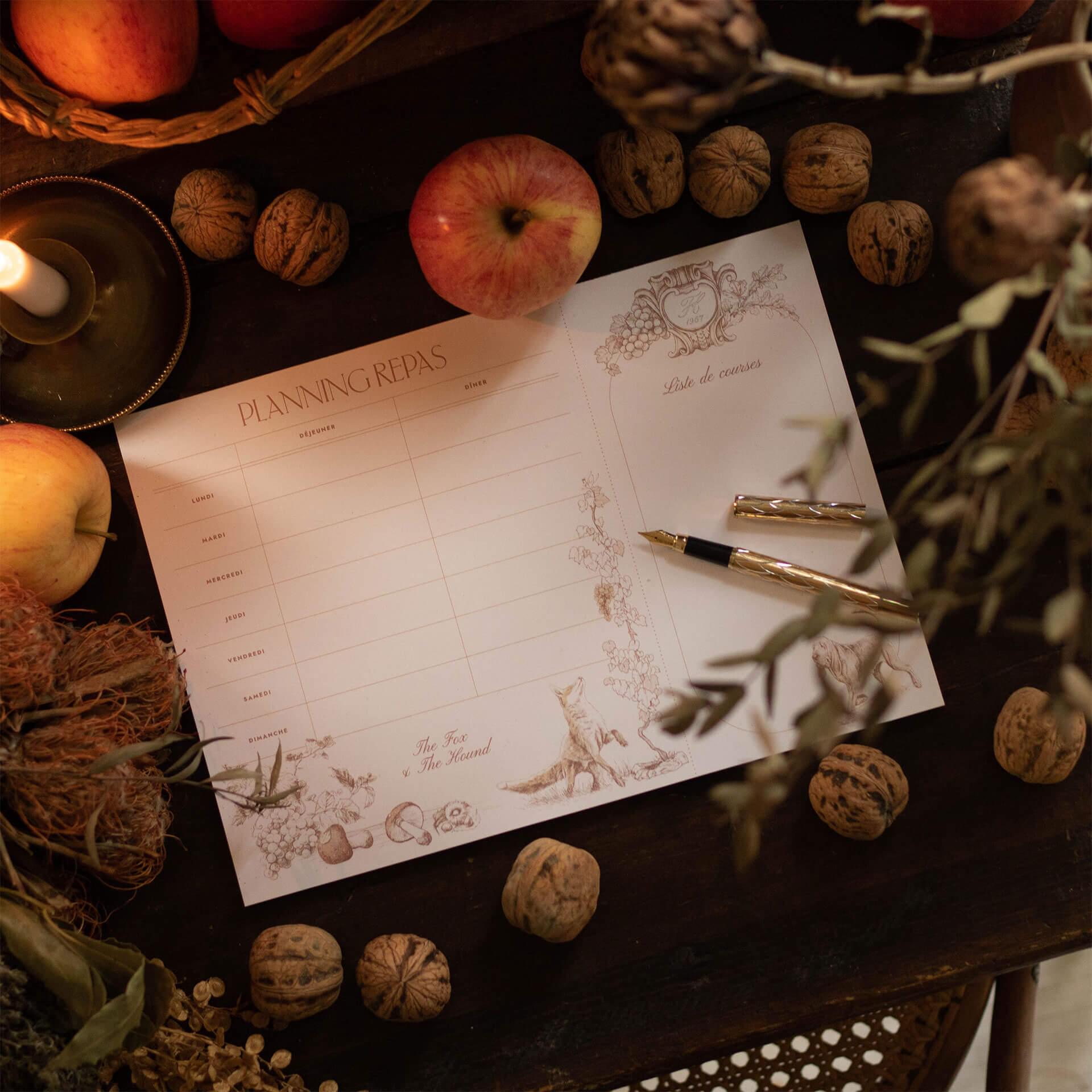 Planning repas - The Fox & The Hound