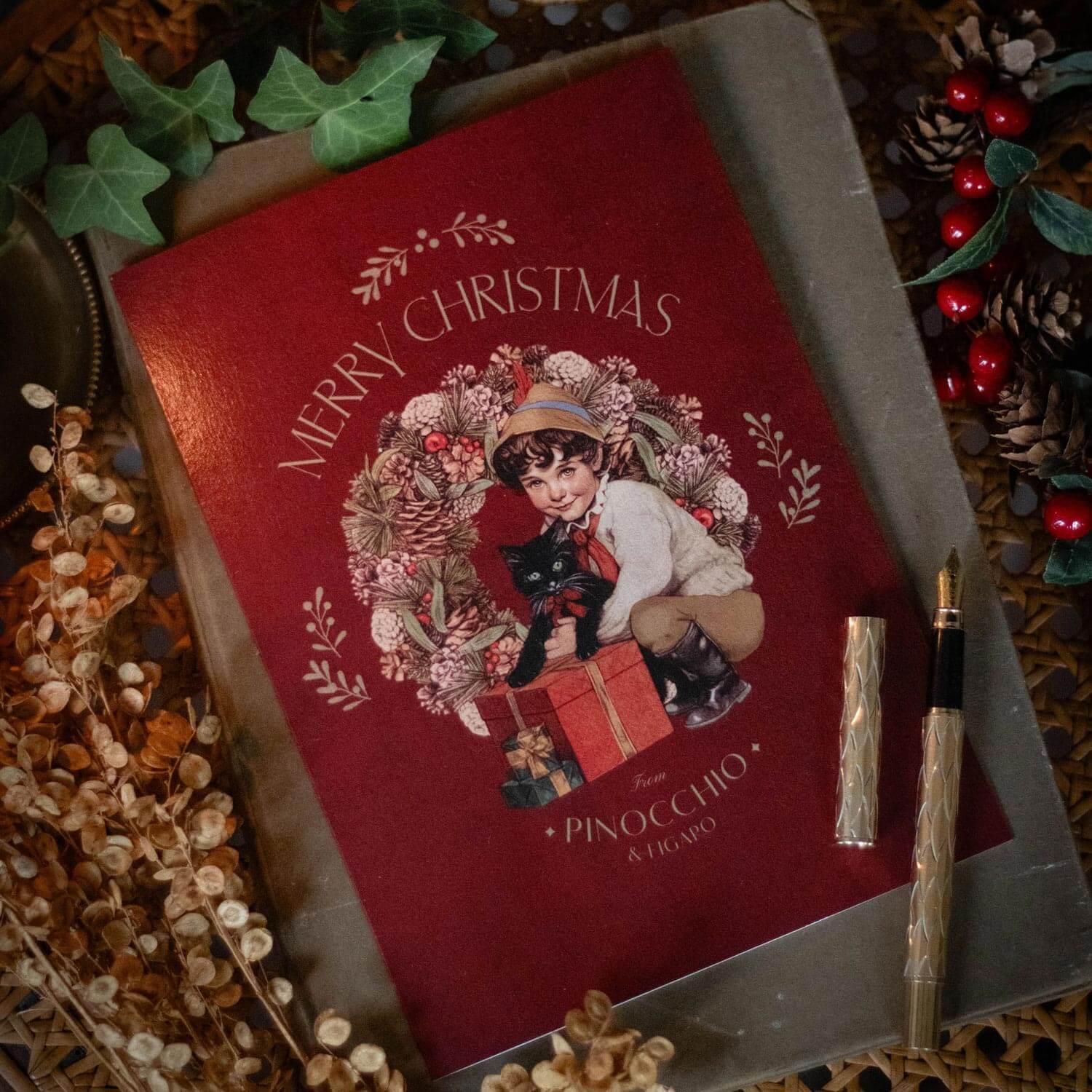 Carte de vœux "Pinocchio"