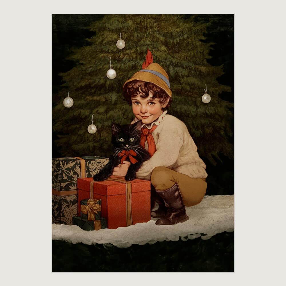 Pinocchio & Figaro - Affiche A4