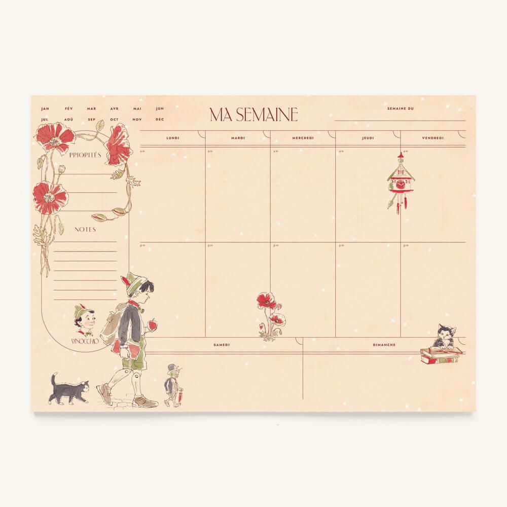 Semainier "Pinocchio"