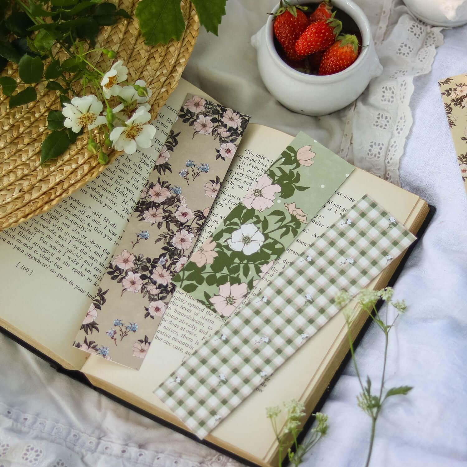 Lot de 3 Marque-pages Heïdi