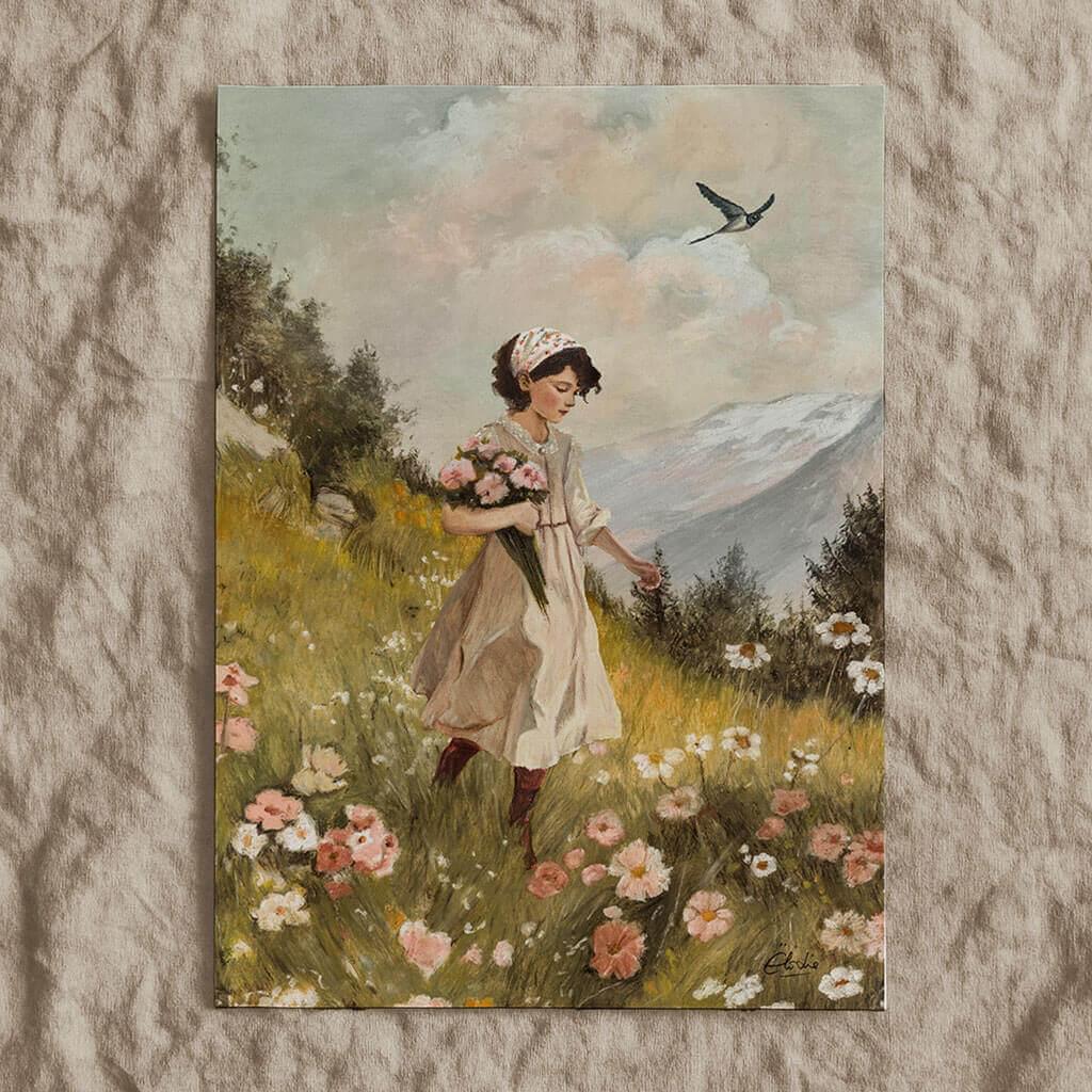 "Le bouquet" - Tirage d'art