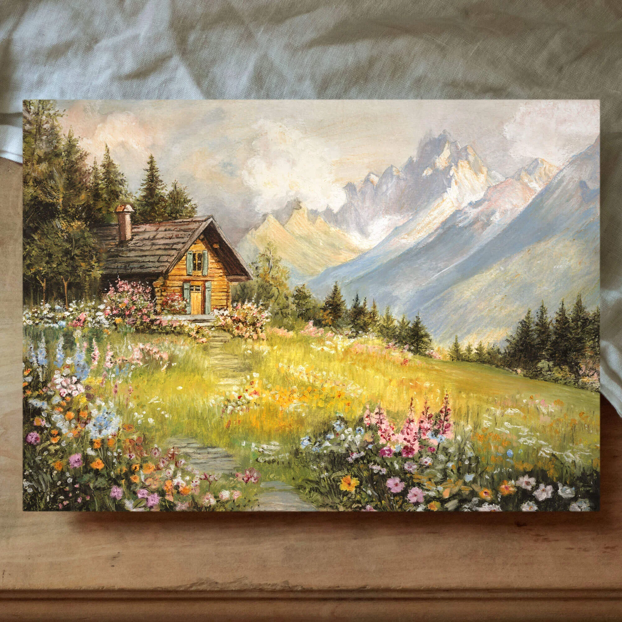 Le Chalet - tirage d'art